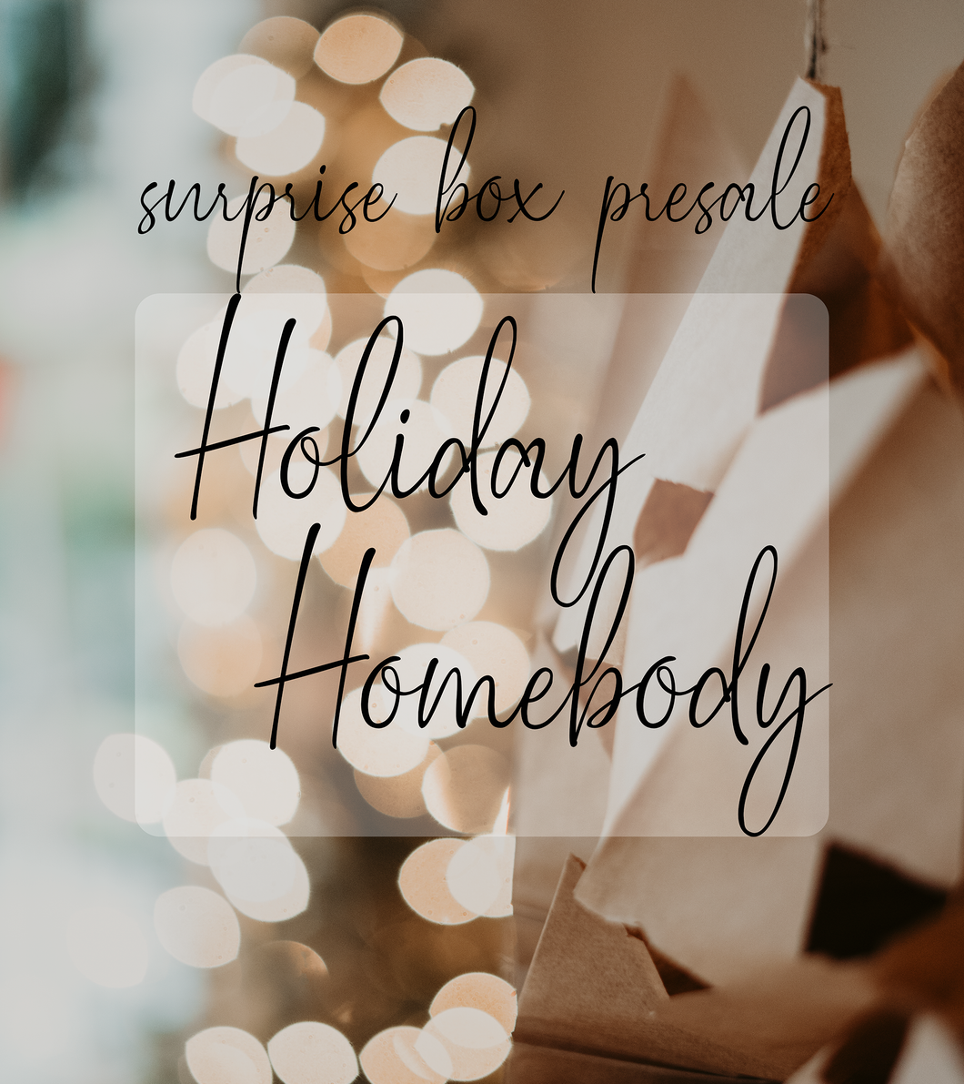 Holiday Homebody Surprise Box